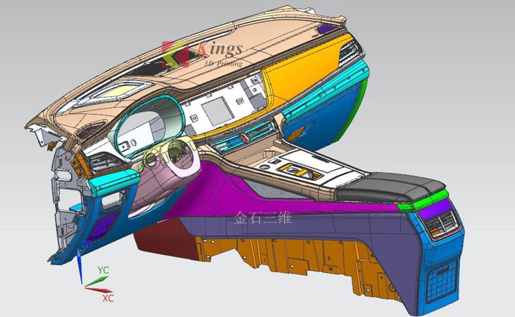 深挖兩年，秋平模型借助金石3D打印機(jī)崛起為重慶汽車手板之最